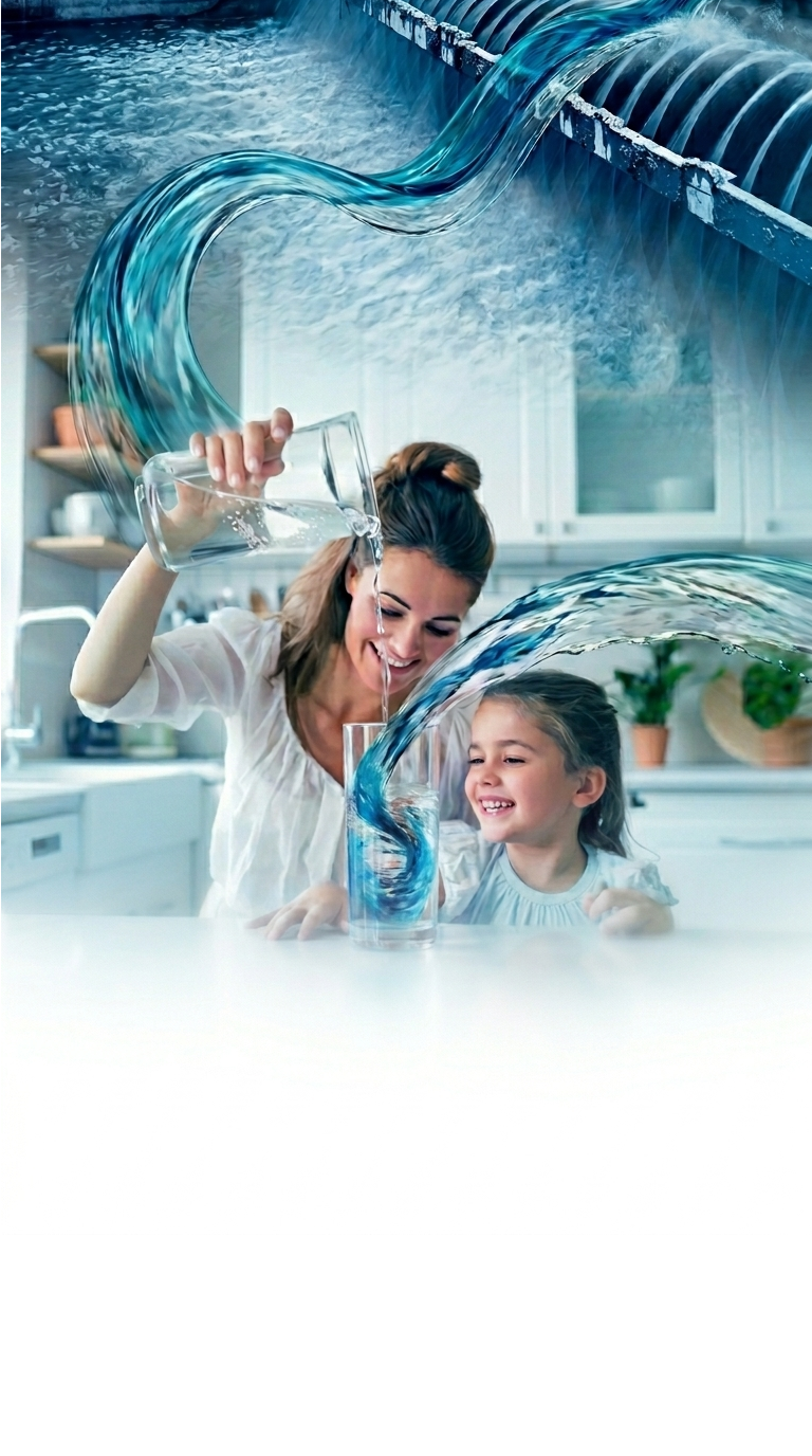 Industrial to Home Water Flow